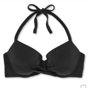 Shade & Shore Twist Front Bikini Top Size 32C